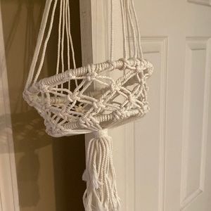 Macrame Plant Holder! Never used; great condition